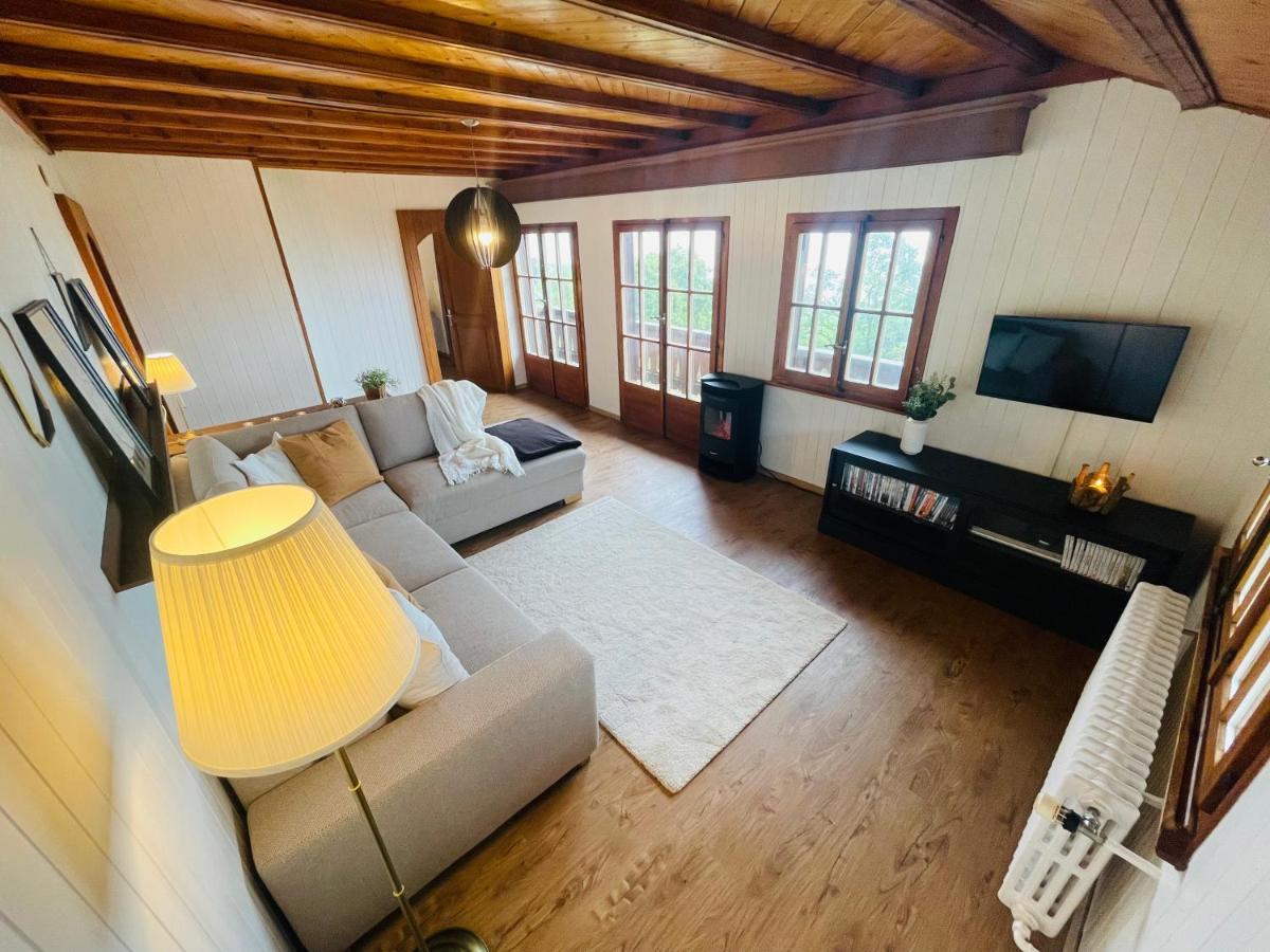 Chalet 4 Personnes Avec Sauna Лезен Екстериор снимка
