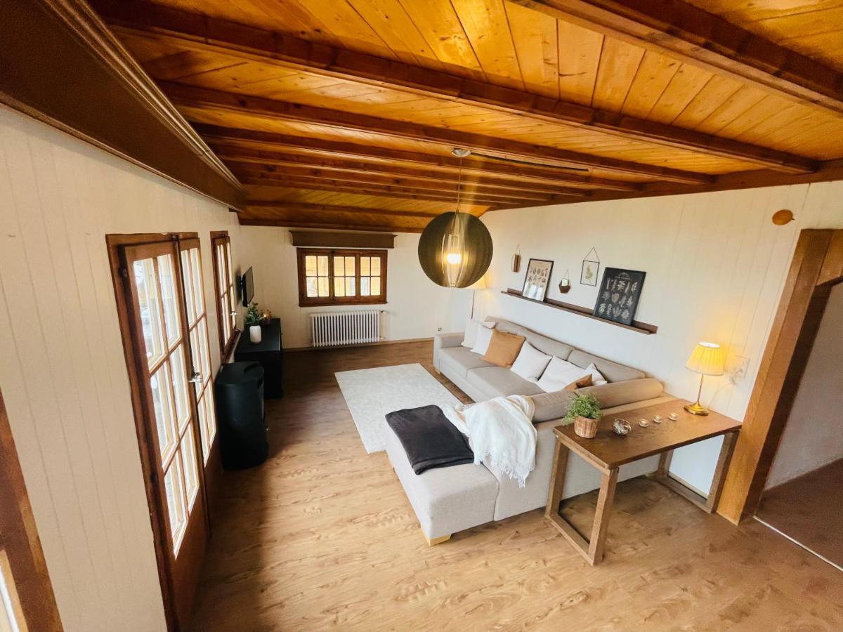 Chalet 4 Personnes Avec Sauna Лезен Екстериор снимка
