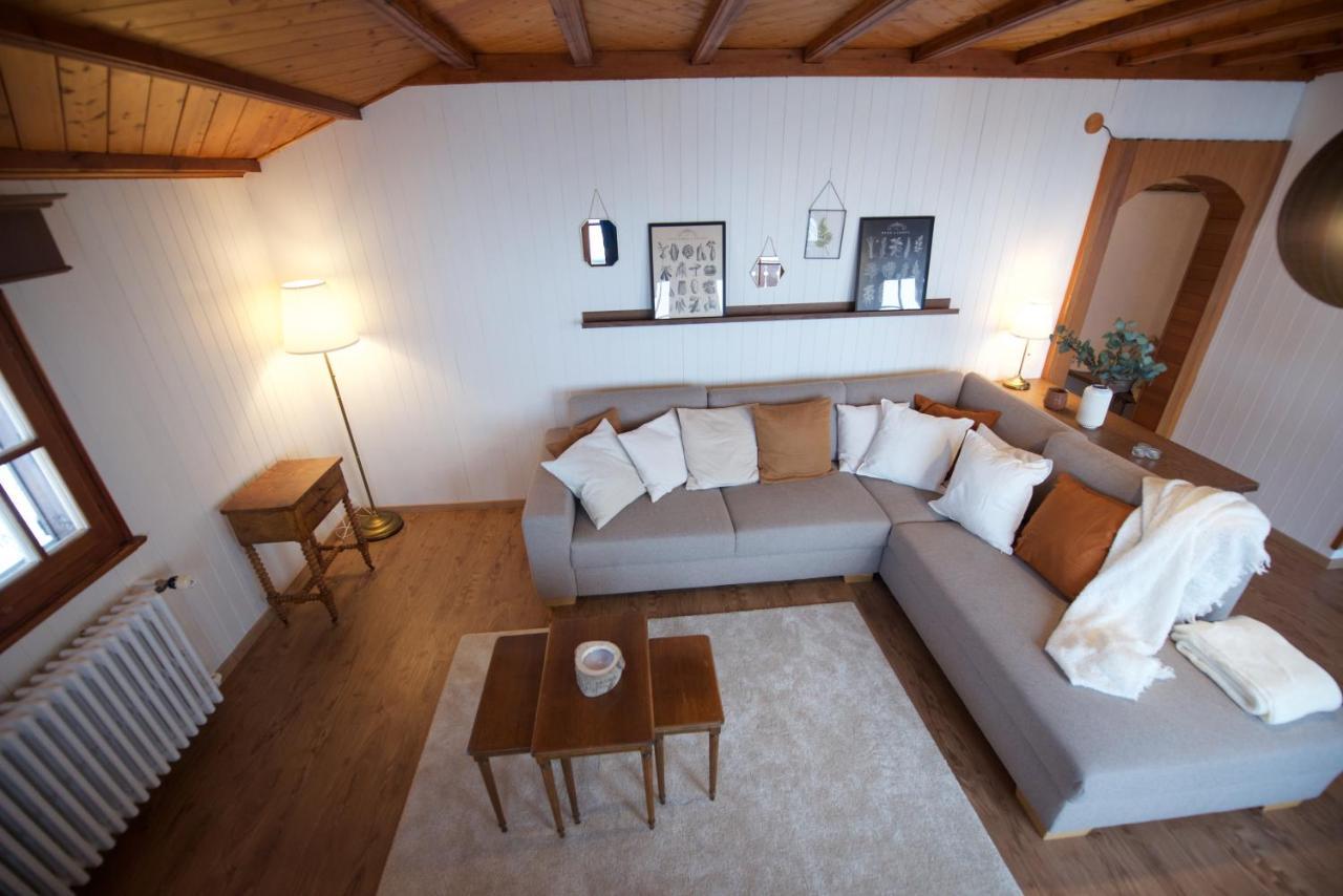 Chalet 4 Personnes Avec Sauna Лезен Екстериор снимка