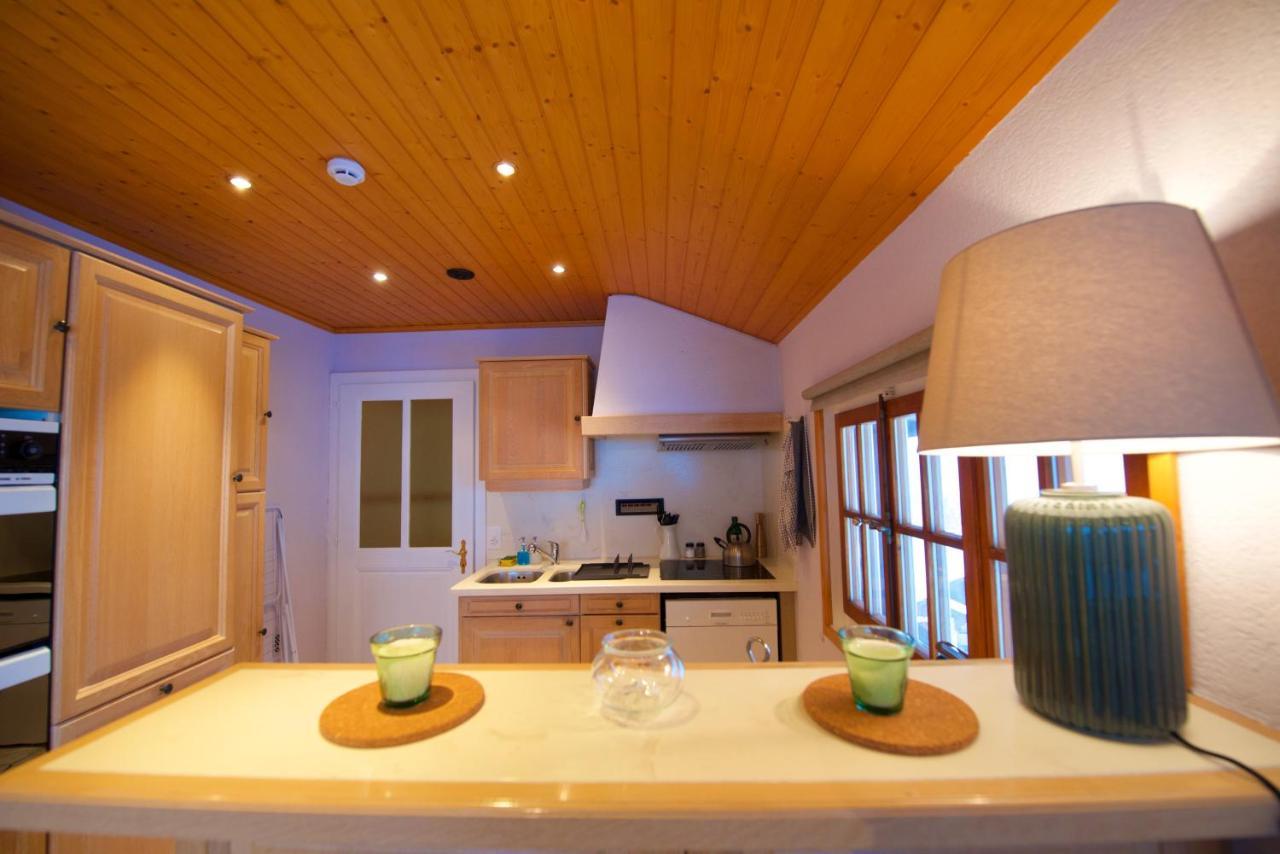 Chalet 4 Personnes Avec Sauna Лезен Екстериор снимка