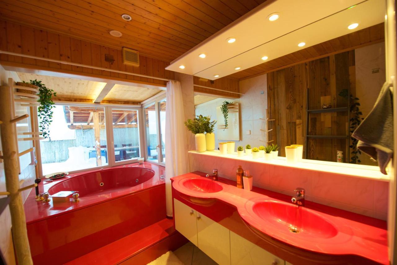 Chalet 4 Personnes Avec Sauna Лезен Екстериор снимка