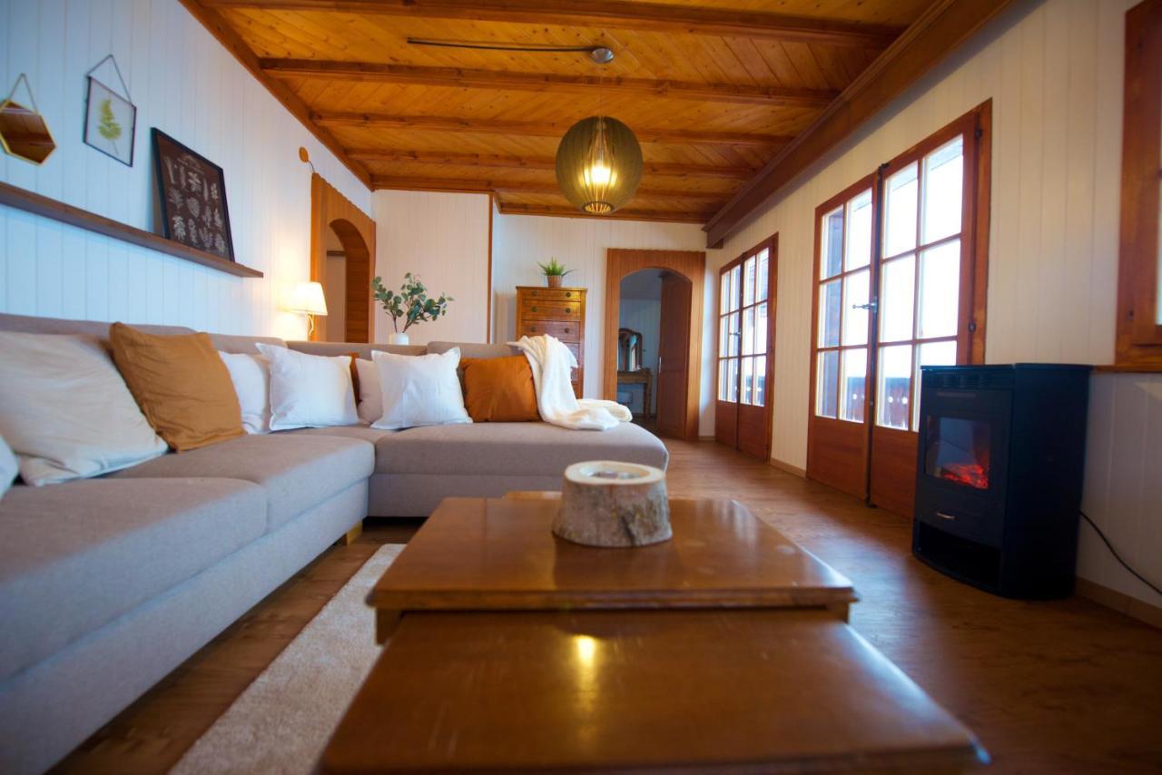Chalet 4 Personnes Avec Sauna Лезен Екстериор снимка