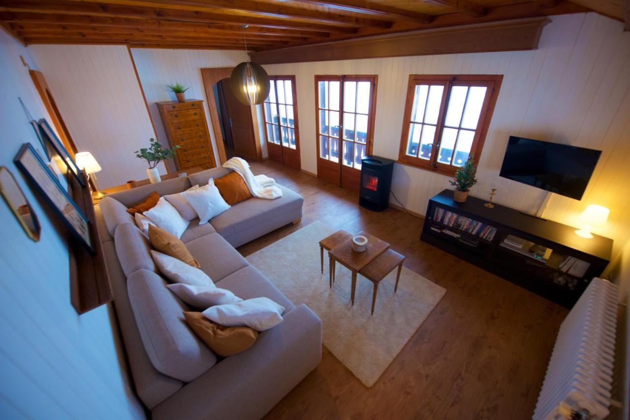 Chalet 4 Personnes Avec Sauna Лезен Екстериор снимка
